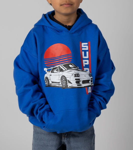 Blue Supra Hoodie