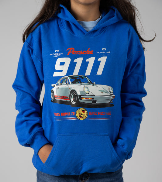 Blue 9111 Hoodie