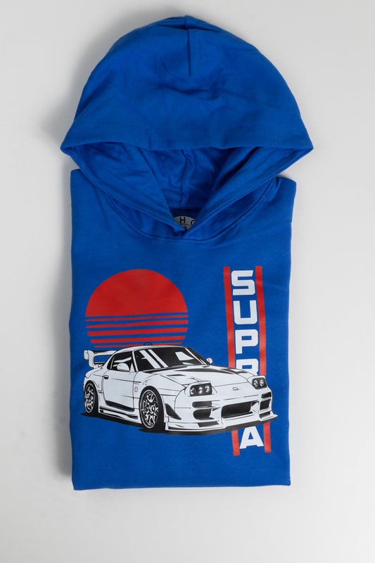 Blue Supra Hoodie