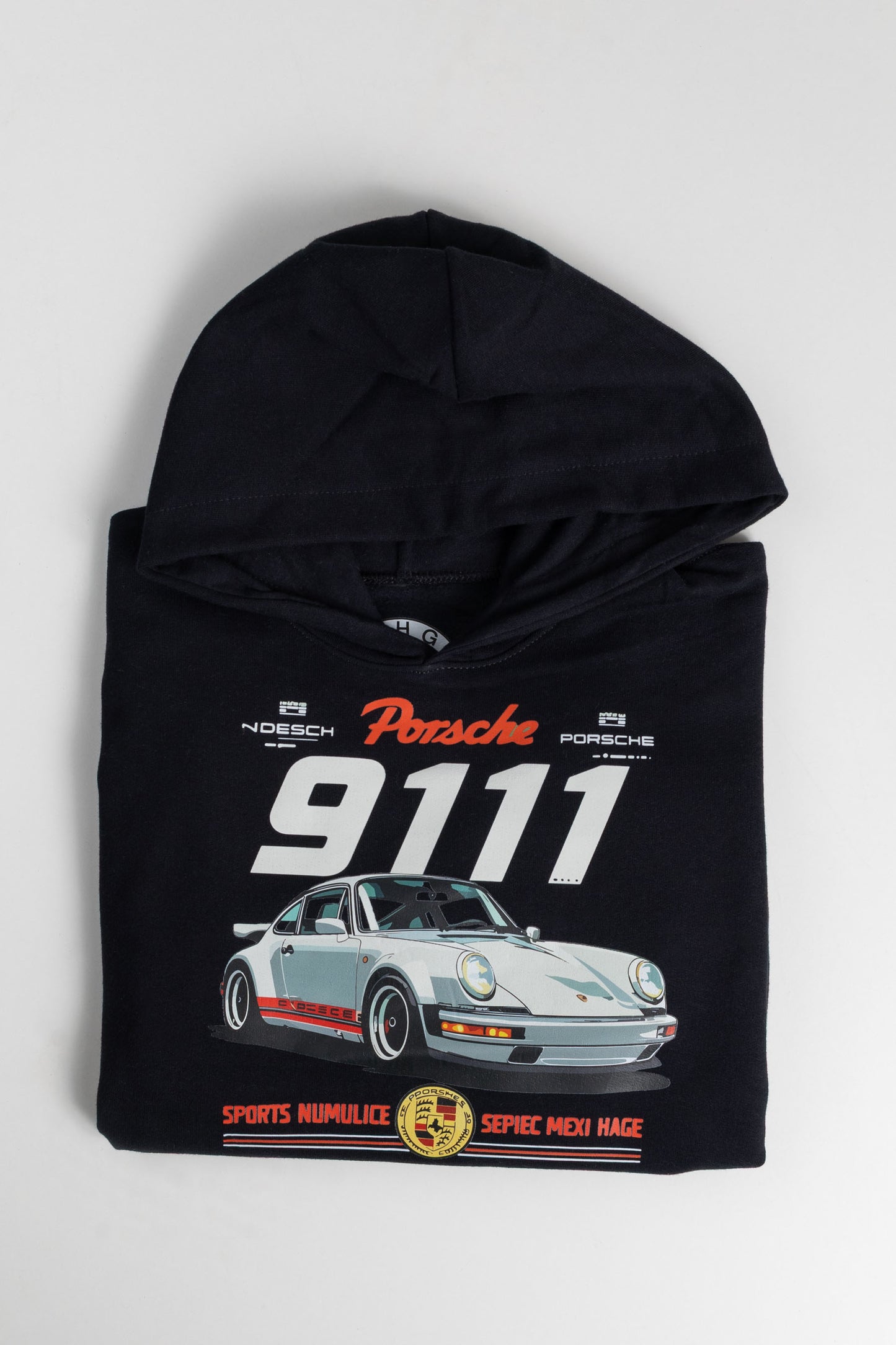Black 9111 Hoodie