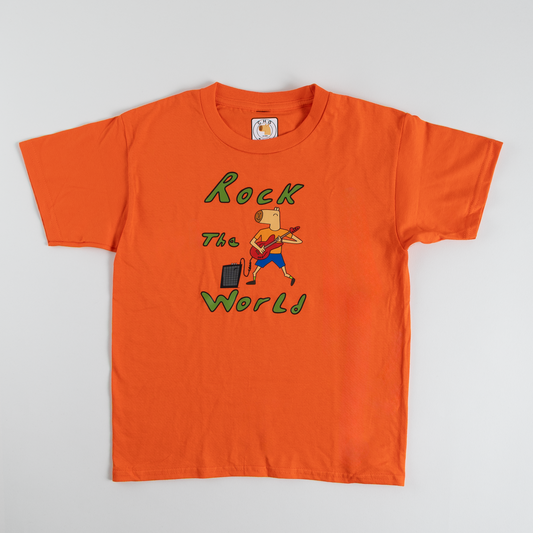 Short Sleeve Orange T-Shirt