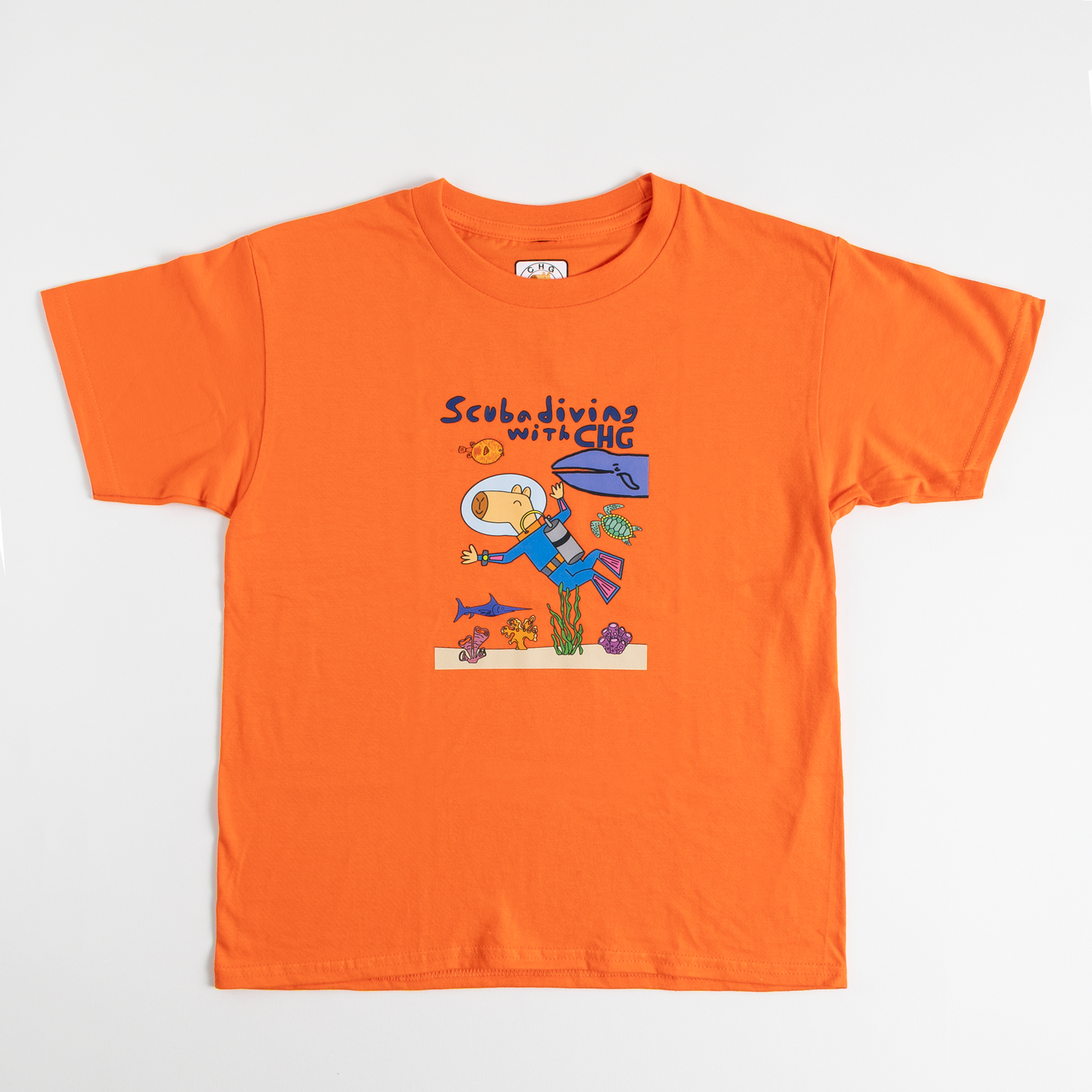Short Sleeve Orange T-Shirt