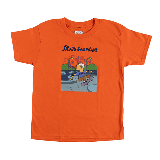 Short Sleeve Orange T-Shirt