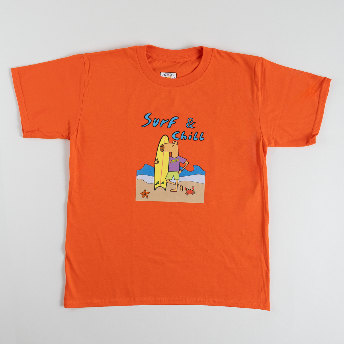Short Sleeve Orange T-Shirt