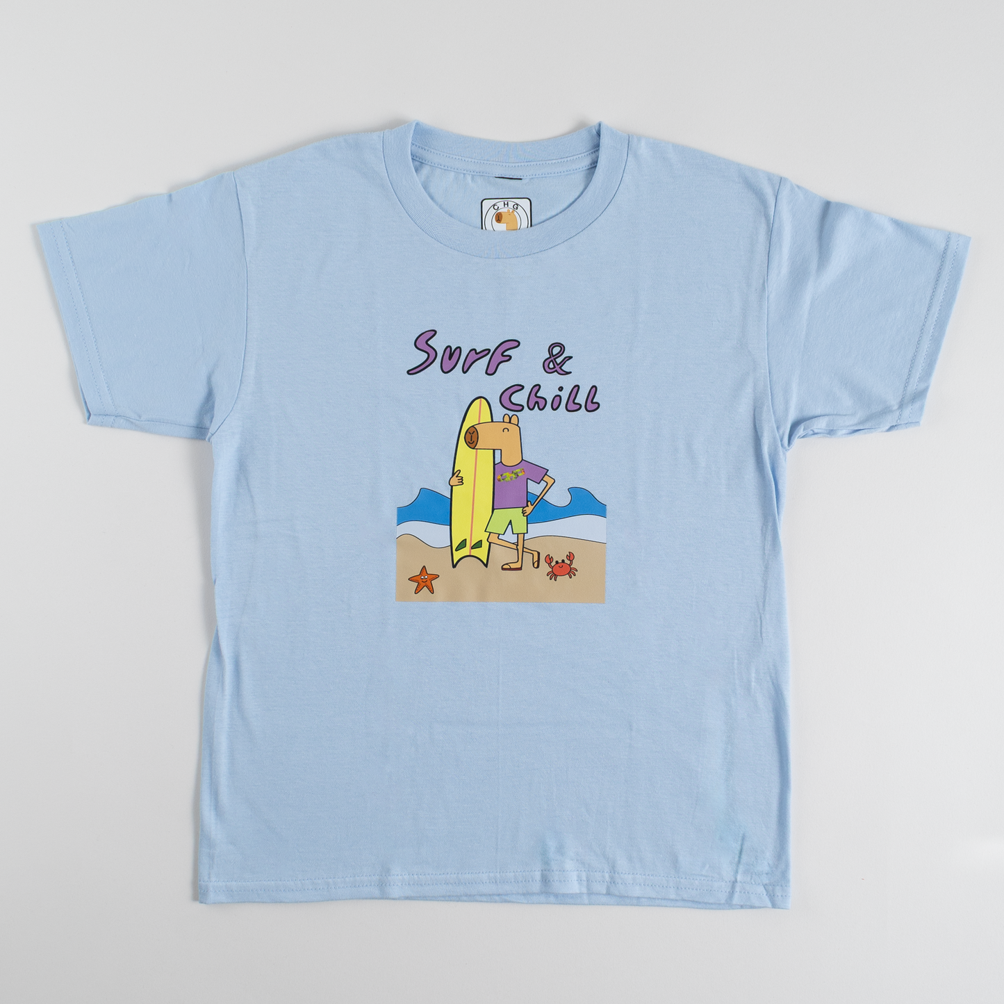 Short Sleeve T-Shirt Surf Purple