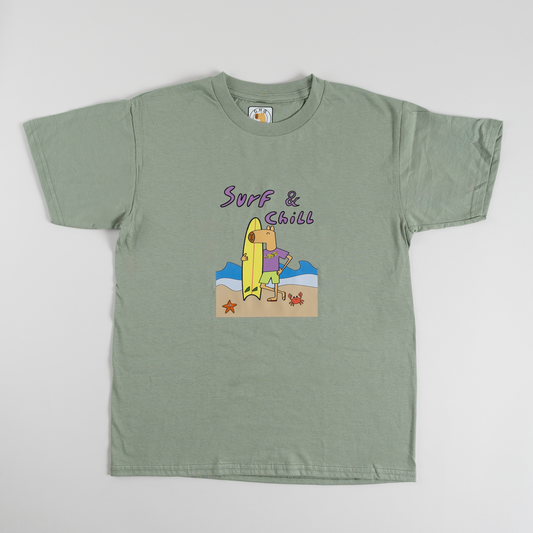 Short Sleeve T-Shirt Surf Purple